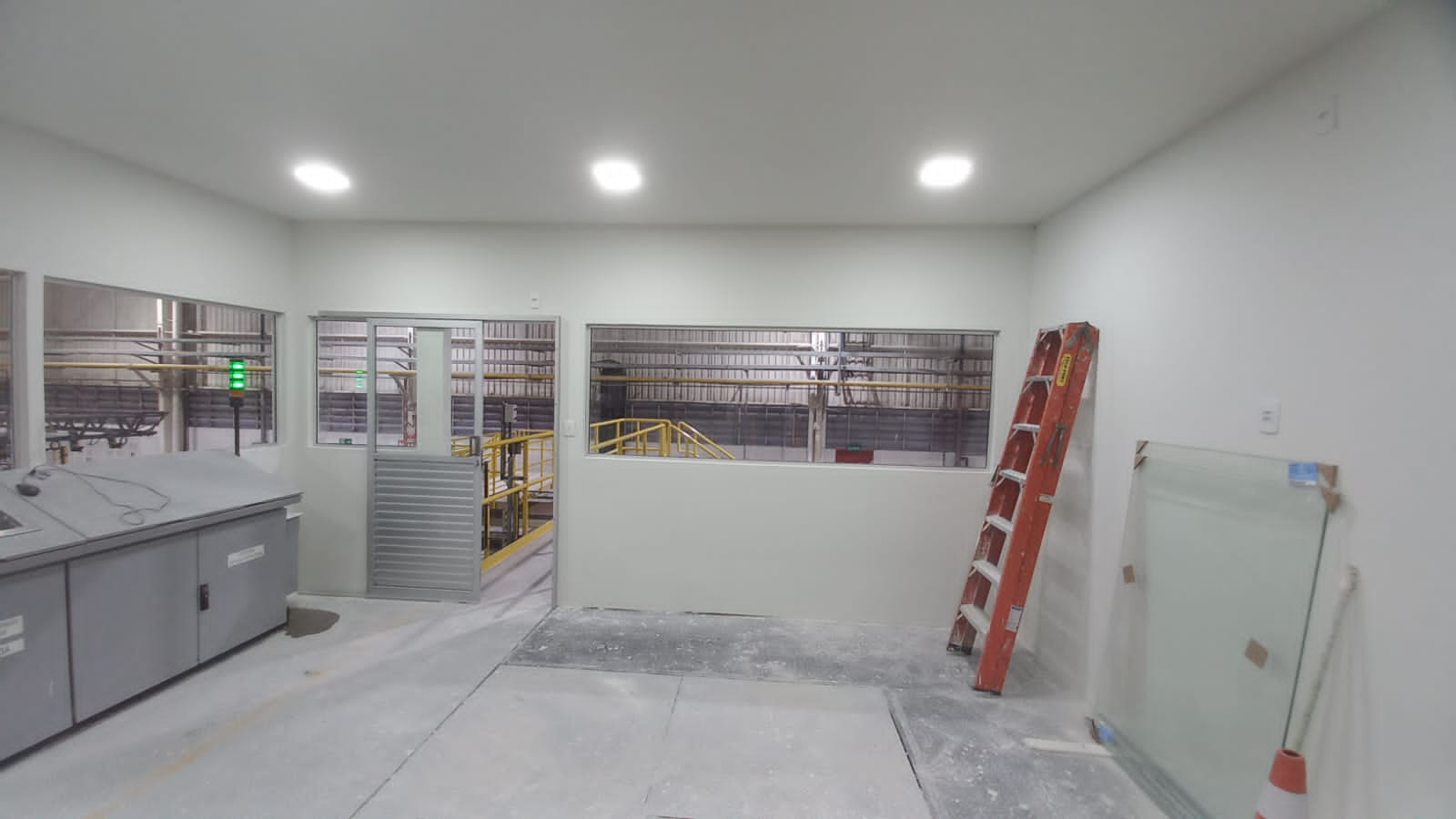 revestimento de Drywall de um serviço de construção civil em uma empresa